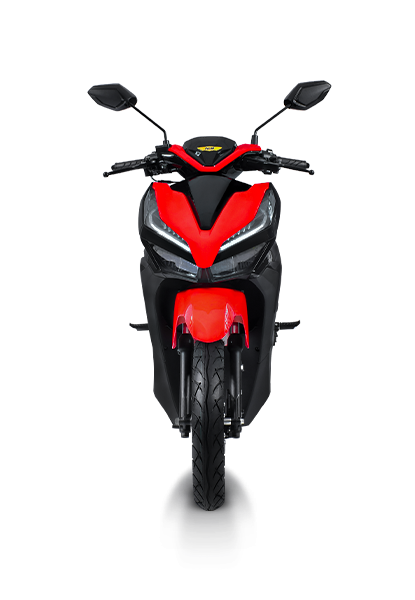Moto scooter INFINITY 150 posición frontal
