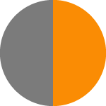 Color gris naranja