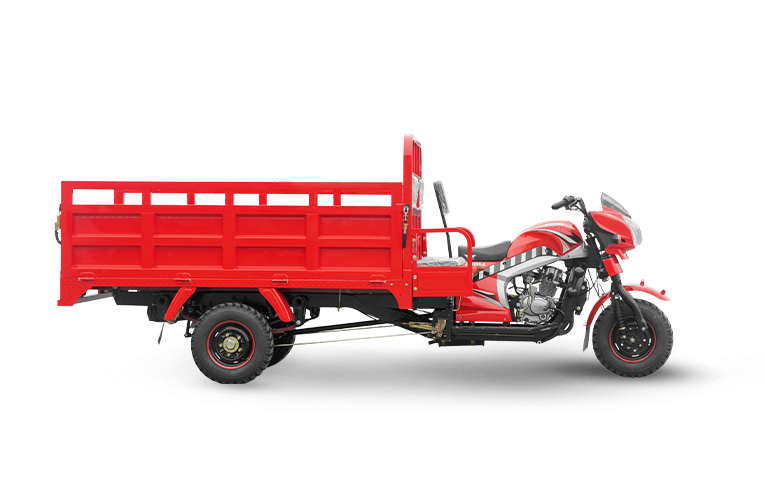 Moto carguero JCH 250A color rojo