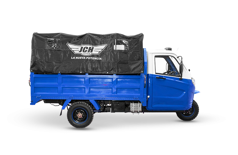 Moto carguero JCH 300F color azul