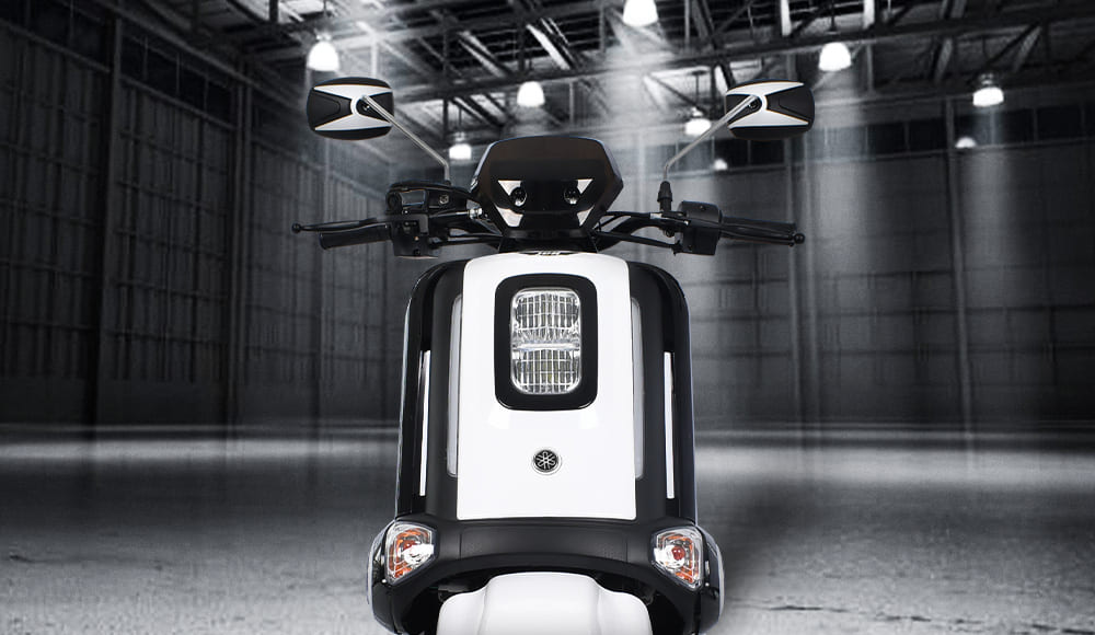 Moto scooter GALAXY 150 tiene un hermoso diseño frontal