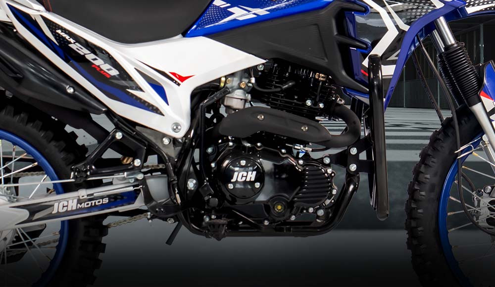 Moto todo terreno MRX 200 PLUS parte del motor