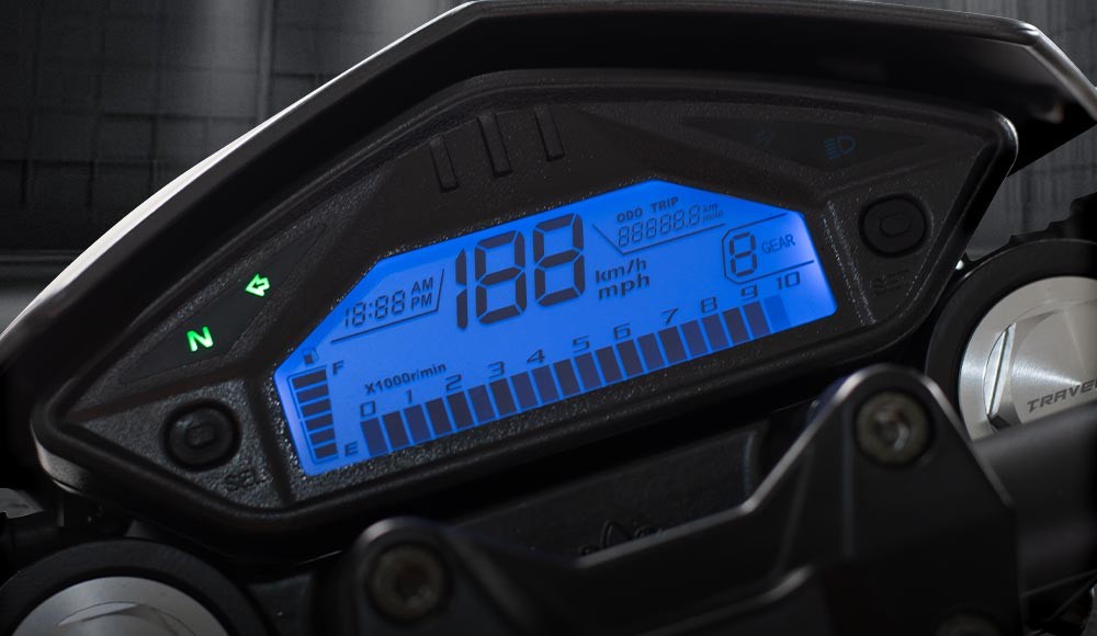 Tablero digital de la Moto todo terreno TRAVEL 250