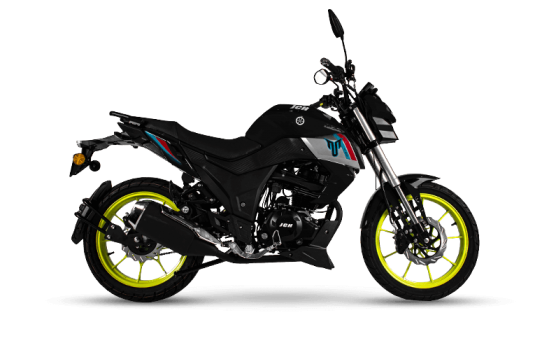 Moto urbana MT 200 color negro