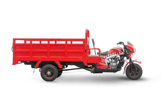 Moto carguero JCH 250A color rojo
