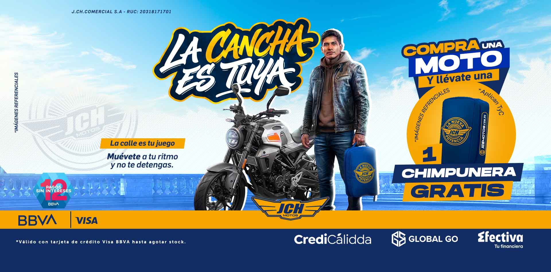 Banner CAMPAÑA: LA CANCHA ES TUYA