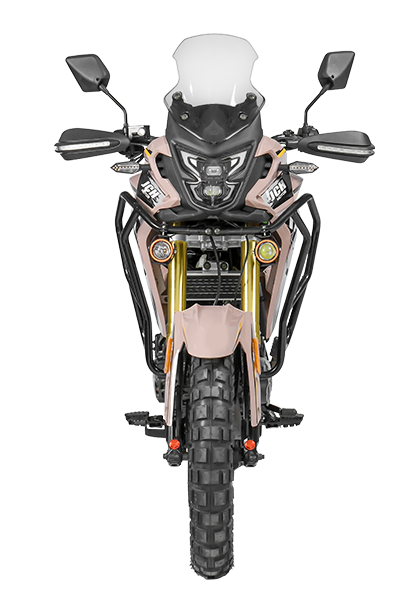 Moto Adventure ARIZONA 300 parte frontal